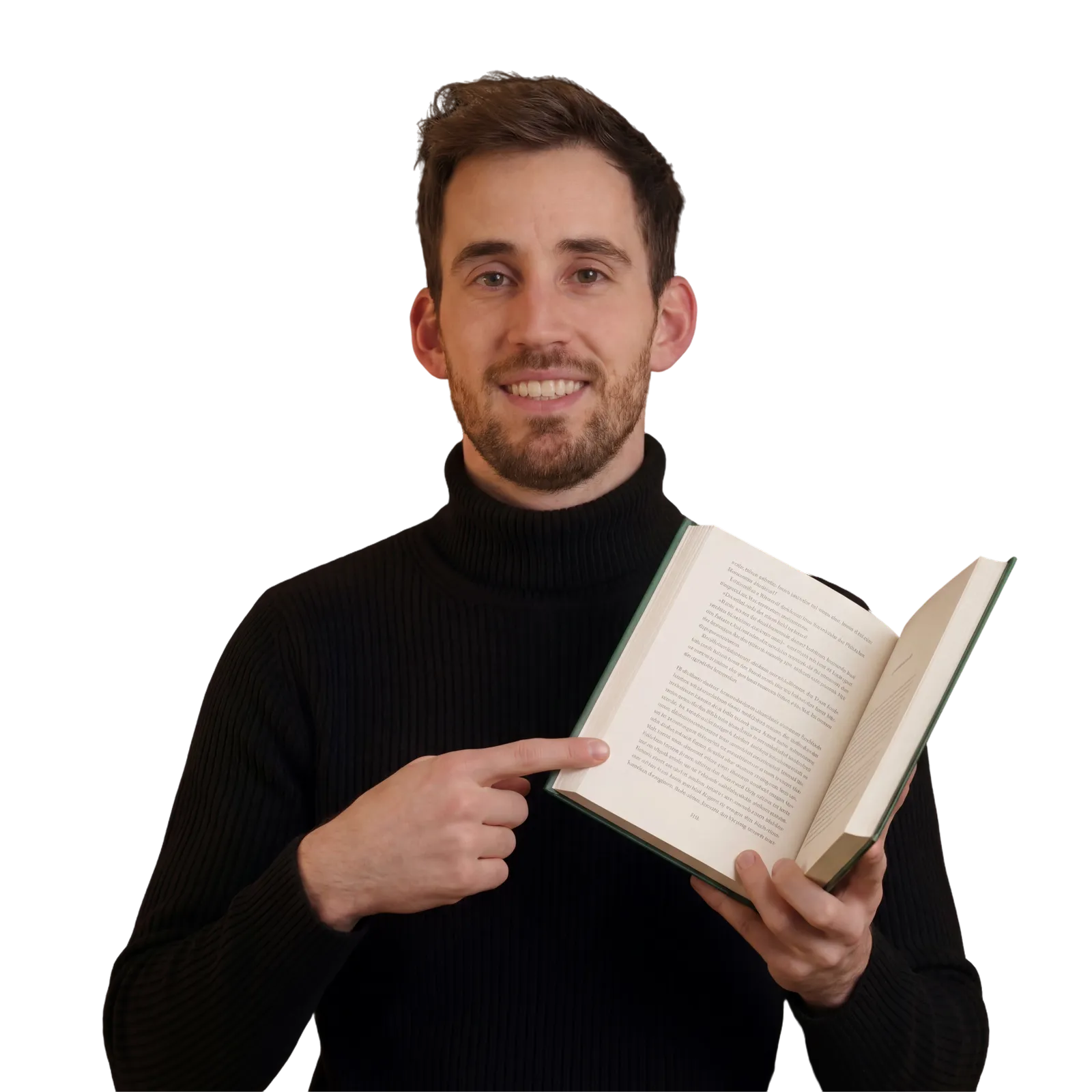 Markus Gammersbach mit Buch